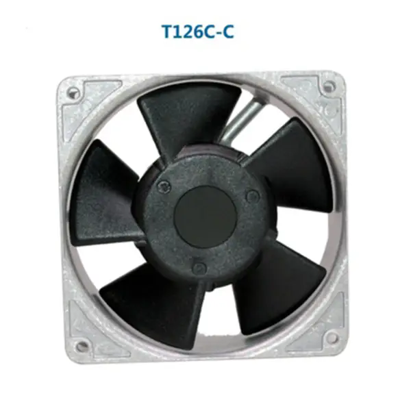 Original japonês ROYAL T126C-C 220V 12038 50/60 HZ 15W Ventoinha de arrefecimento com rolamentos de esferas