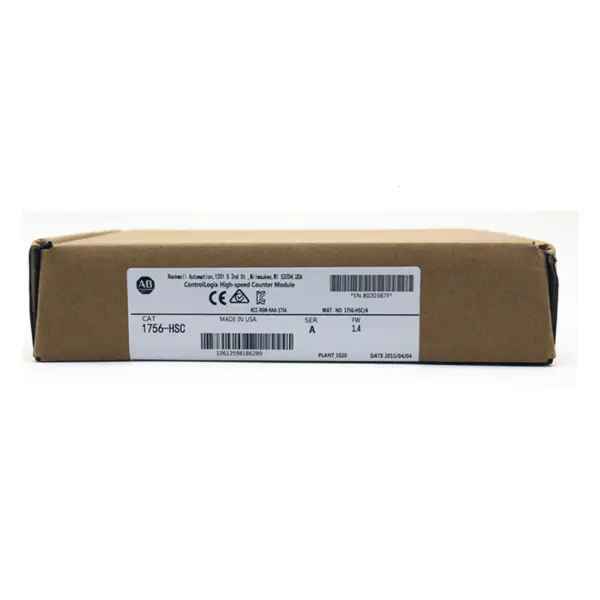 Módulo de contador de alta velocidade Allen Bradley PLC 1756-HSC ControlLogix
