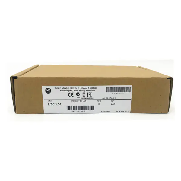 Preço barato Allen Bradley 1756 L63 AB Controllogix 5563 CPU PLC Processador 1756-L63 Automação industrial
