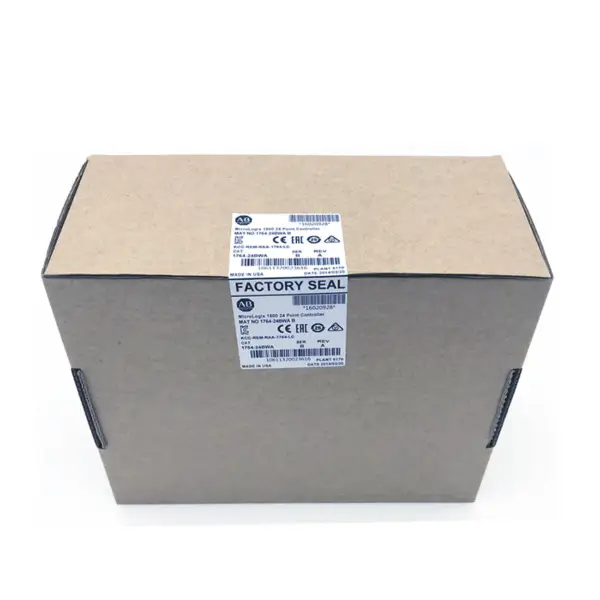 Controlo de automação Rockwell Micrologix PLC Allen Bradley Micro Logix 1500 24 Ponit Controller 1764-24BWA