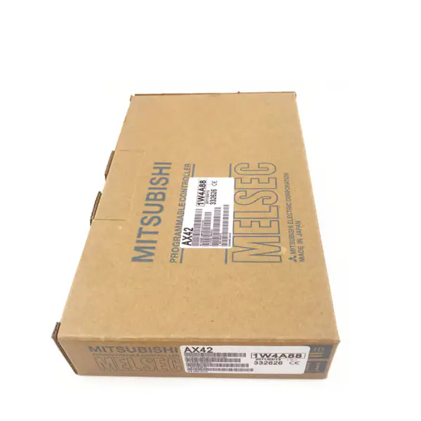 Unidade de controlador PLC AX42 da Mitsubishi Automação industrial Módulo de entrada de PLC Pequeno módulo unitário JP
