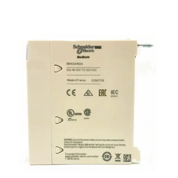 Electric - PLC Modicon X80 Módulo de entrada discreta BMXDAI1604 para Schneider