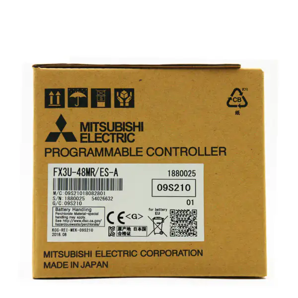 Mitsubishi FX3U-48MR Software de programação do controlador PLC FX3U 48MR melhor e mais barato