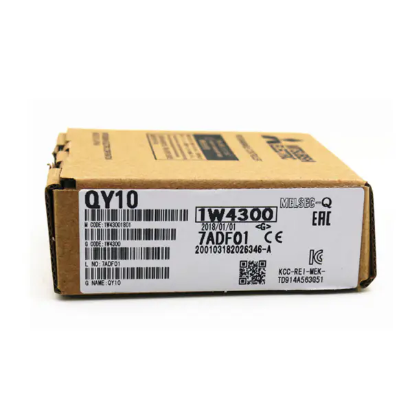 Unidade de saída de contacto de alta velocidade Mitsubishi Melsec Série Q 16 pontos PLC QY10