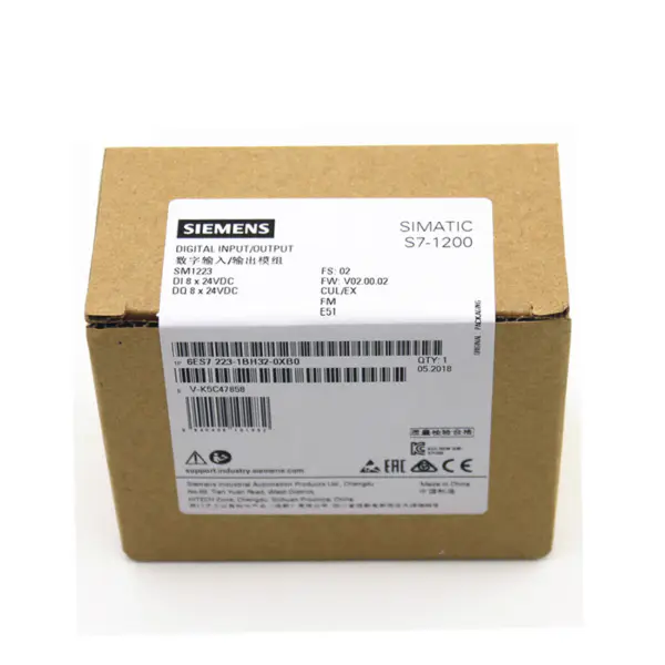 Siemens Simatic S7 Series 1200 Step 7 PLC Fiyat Entrada digital Saída SM1223 6ES7223-1BH32-0XB0 Preço