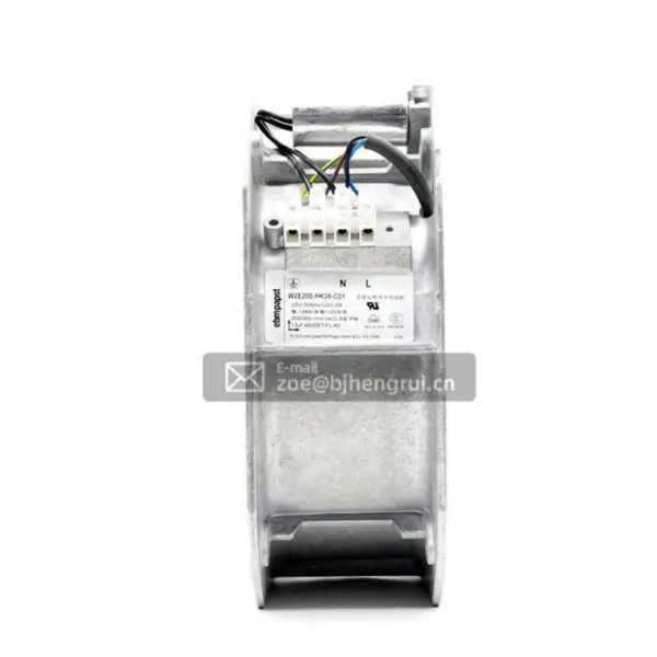 ebmpapst W2E200-HK38-C01 80W 0.29A AC 225*80 mm 230V Ventilador de fluxo axial para inversor fotovoltaico