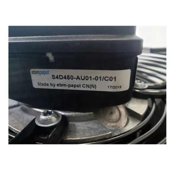 Ebm papst S4D450 340W 0.61A 450mm Ventilador de radiador de fluxo axial