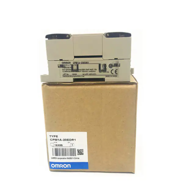 Unidade de entrada e saída Cpm1A PLC de controlo de automação da Omron CPM1A-20EDR1