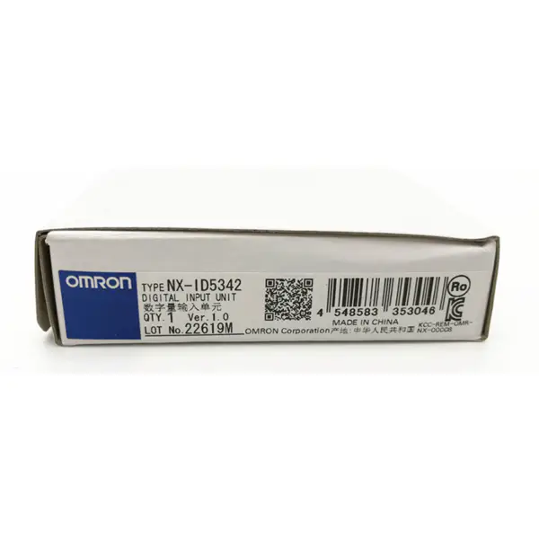 Módulo de entrada analógica digital do PLC da série NX da Omron NX-ID5342