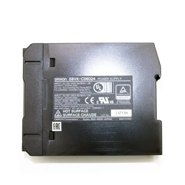 Preço competitivo Programação TR PLC Controlador Omron Fonte de alimentação S8VK-C06024