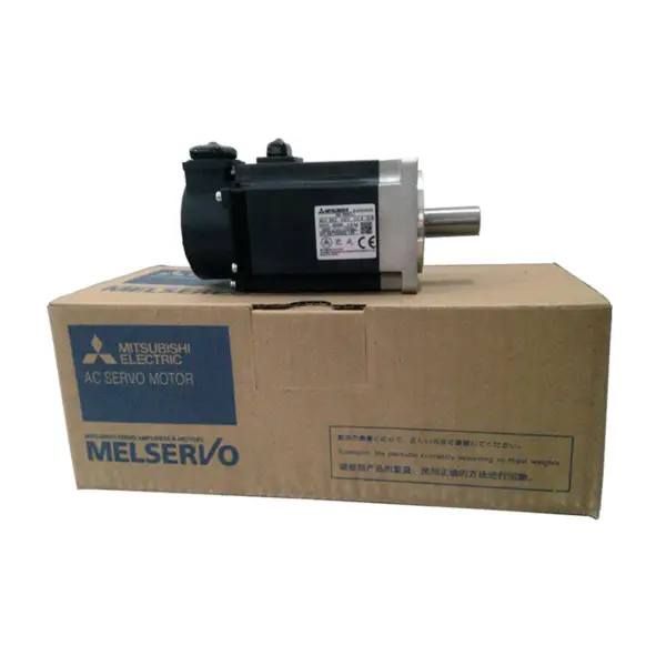 Servo motor AC Mitsubishi 400W de alta precisão HG-KR43J com baixo ruído