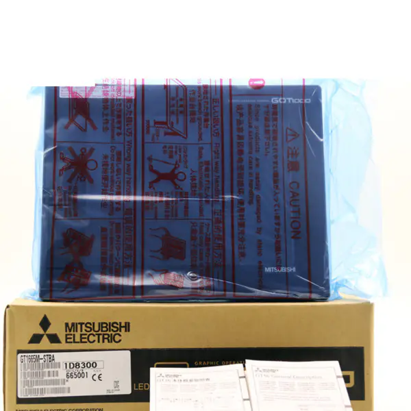 Gráfico industrial Mitsubishi HMI Painel de ecrã tátil Ecrã tátil Série GT16 GT1665M-STBA