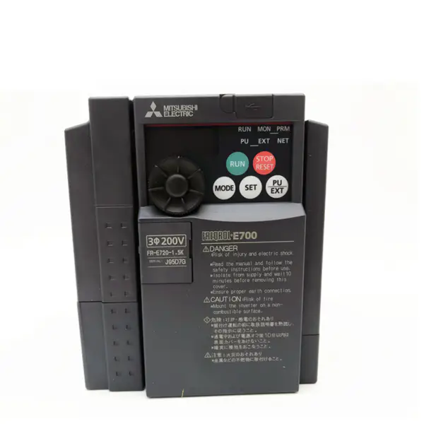 1.5 KW Mitsubishi 3 Phase AC para DC Power Frequency Inverter Drive Series 1.5KW FR-E720-1.5K Manual Guangzhou