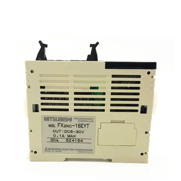 Bloco de extensão de saída FX2NC Mitsubishi PLC Melsec FX2NC-16EYT