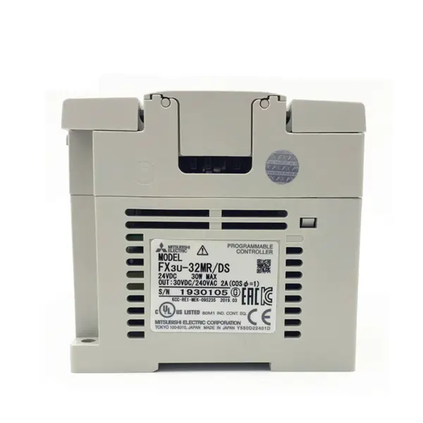 Mitsubishi PLC FX3U-32 Série FX3U Unidades de base de CPU FX3U32M FX3U-32MR/DS
