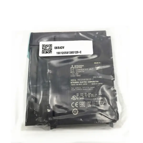 Módulo de entrada analógica do PLC da série Melsec-Q da Mitsubishi Q68ADV