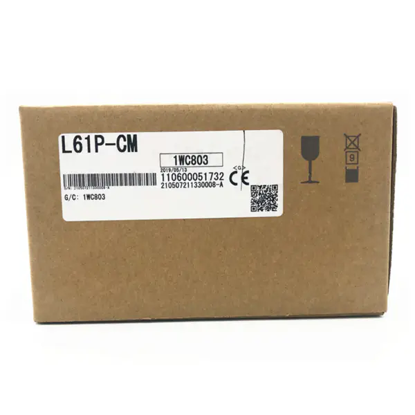 Unidade de fonte de alimentação da série L da Mitsubishi L61P-CM para PLC