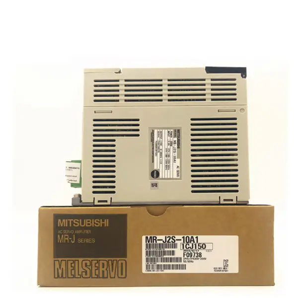Kit de acionamento digital de servomotor CA da Mitsubishi 100W MR-J2S-10A1