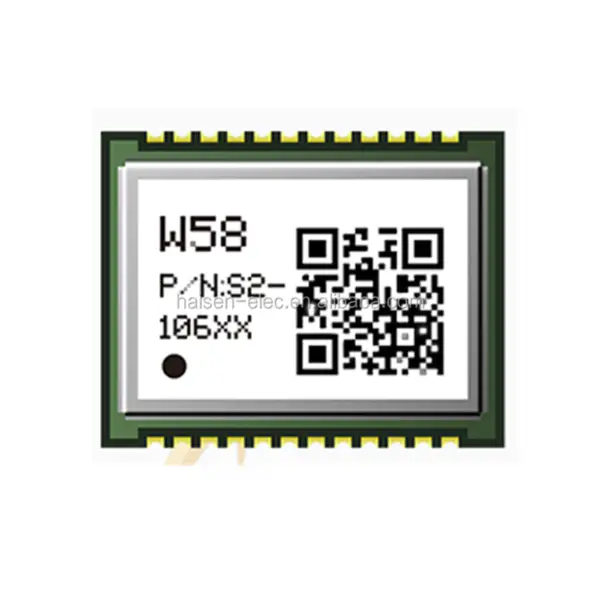 um módulo Wi-Fi e BT pequeno, de baixo consumo e baixo custo baseado no chipset Qualcomm QCA-9377-3 SIMCOM WIFI W58 Ultra-compact LCC Package