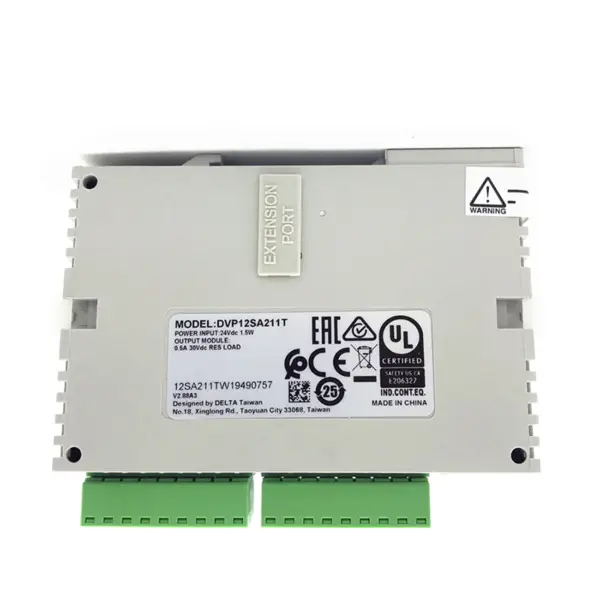 Pacote de módulo de CPU de programação PLC da série DVP da Delta DVP12SA211T Ato industrial Ato industrial TW