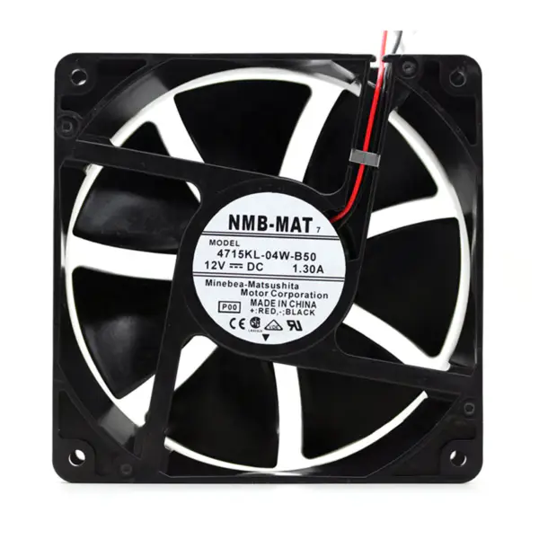 NMB 4715KL-04W-B50 12CM 12V 1.30A violenta ventoinha de arrefecimento do chassis ventoinha de servidor