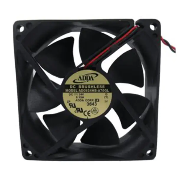 AD0924HB-A70GL AD0924HB-A71GL ventilador axial 92 *92*25mm DC 24 VDC 52.5CFM