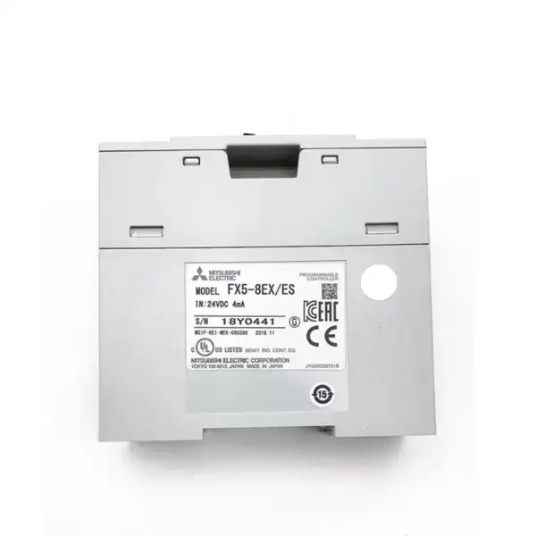 Mitsubishi MELSEC IQ-F PLC Módulo de entrada de extensão FX5 FX5-8EX/ES