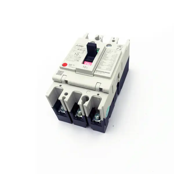 Disjuntor de proteção do motor 3P 10A da Mitsubishi NF32-SV