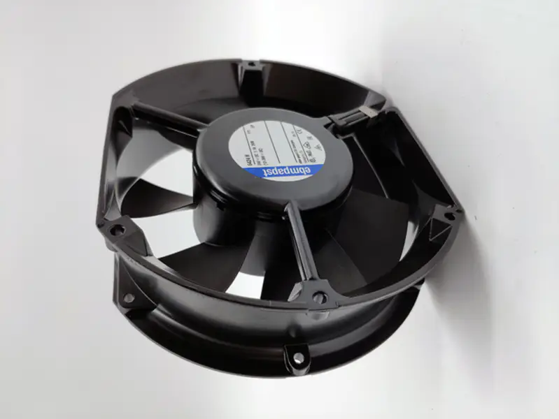 tamanho 150 x 172 x 51mm 24 V DC caudal de ar 480m3 / h 4000rpm 6424H ventoinha de arrefecimento ebmpapst