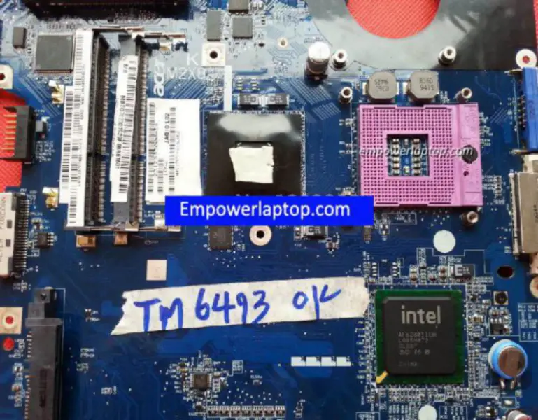 Acer TravelMate 6493 MBTQ702001 JAQ10 LA-4311P SOCKET PGA478 Placa-mãe