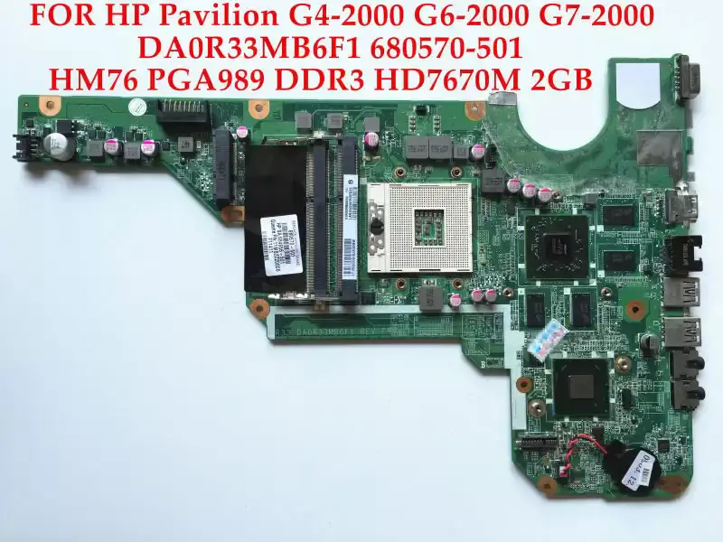 Placa-mãe HP G4 G6 680570-501