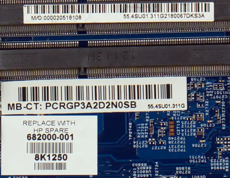 Placa-mãe HP 682000-001 DV7 DV7T DV7-7000 DV7T-7000