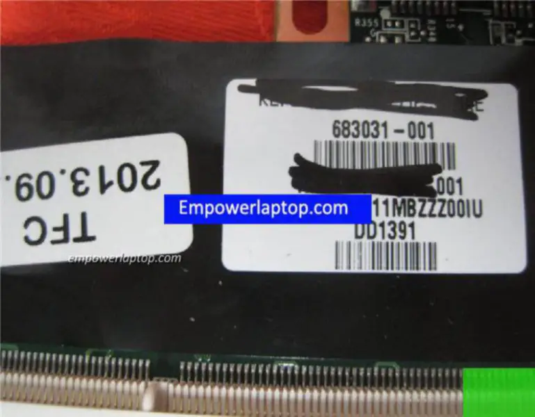 Placa-mãe HP 683031-001 R53 DA0R53MB6E1 G4 G6 G7 G4-2000 G6-2000