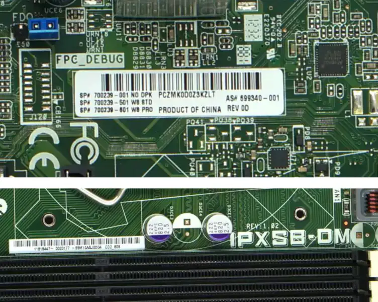 Placa-mãe HP 699340-001 700239-001 IPXSB-DM