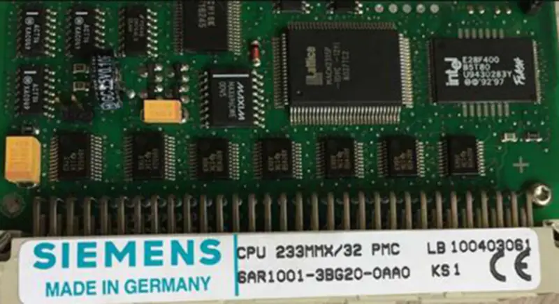 SIEMENS CPU 233MMX 32 PMC 6AR1001-3BG20-0AA0 Placa-mãe para equipamento industrial