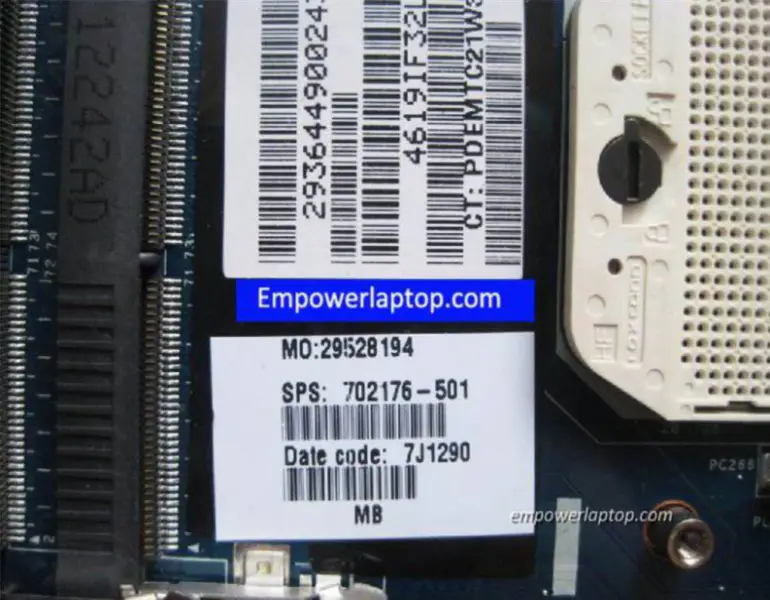 Placa-mãe HP ENVY M6 702176-501 QCL51 LA-8714P