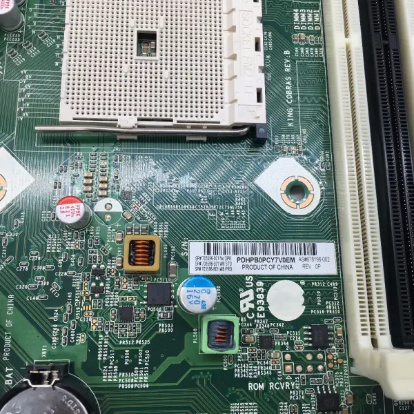 Placa-mãe HP Pro 6305 SFF DDR3 676196-002 703596-001 703596-501 703596-601