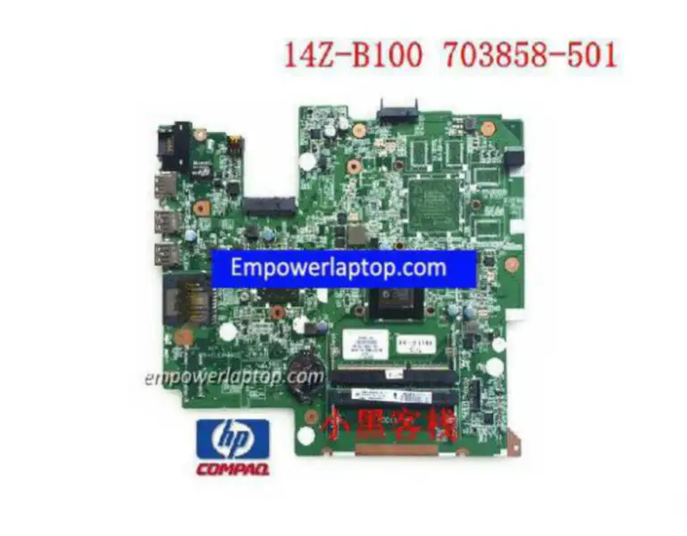 Placa-mãe HP 703858-501 pav 14 DA0U53MB6C0