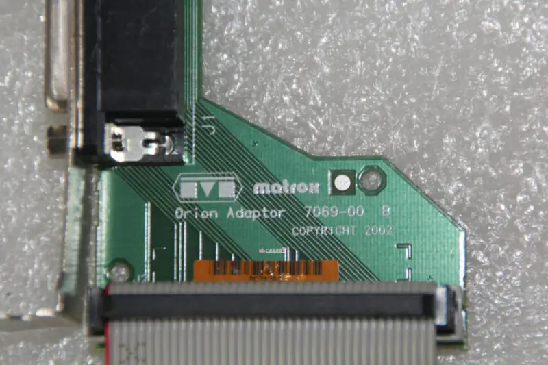 MATROX Placa de captura Placa filha Placa de ligação Placa de expansão 7069-00 B ORION ADAPTOR