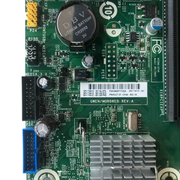 Placa-mãe HP 490 G1 718412-001 718412-501 718772-001 MS-7860 VER:1.2