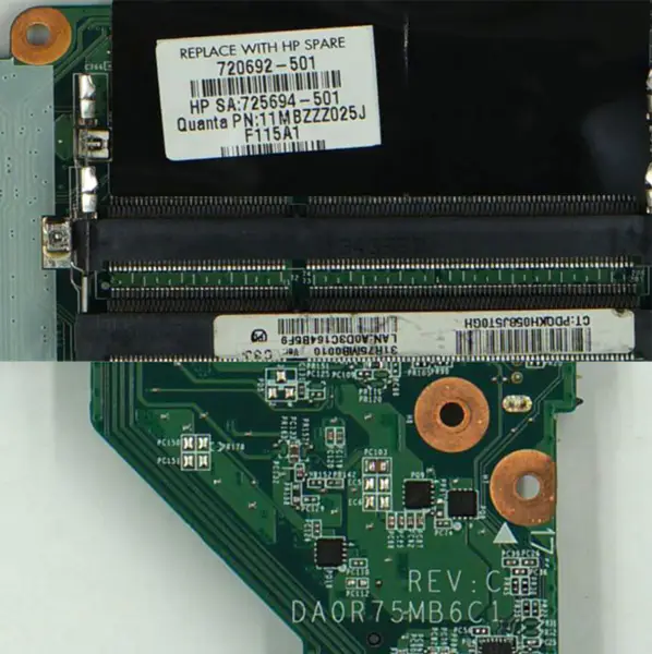 Placa-mãe HP 720692-501 720692-001 15