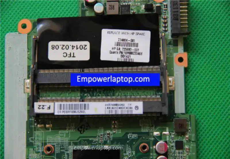 Placa-mãe HP 15 15-E DA0R76MB6D0 734004-001