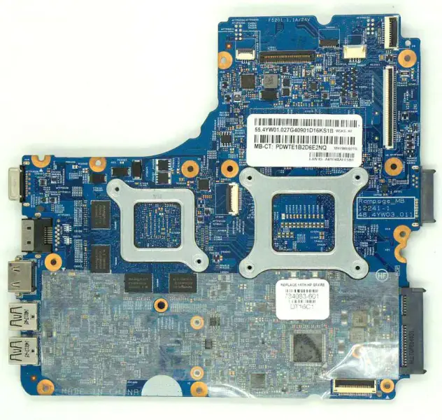 Placa-mãe HP 734083-001 734083-501 probook 440 450 450-G1