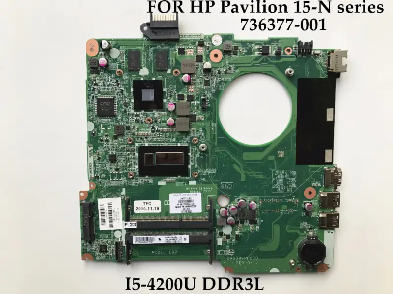 HP Pavilion 15-N series 736377-001 I5-4200U DAOU82MB6D0 Placa-mãe