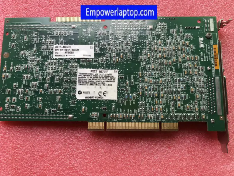 MATROX Meteor-Ⅱ MET2-MC/4/8F 751-0201 REV.A Placa de captura de imagem