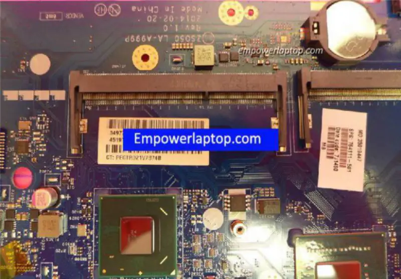 HP Touchsmart 15-R021NR 15-R 764111-001 764111-501 ZSO50 LA-A999P i3-3217U HM76 Placa-mãe