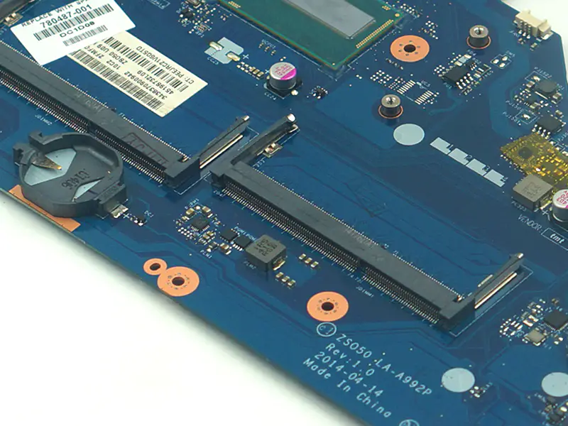 HP 15-R 250 G3 I3 CPU 780487-001 780487-501 ZS050 LA-A992P Placa-mãe