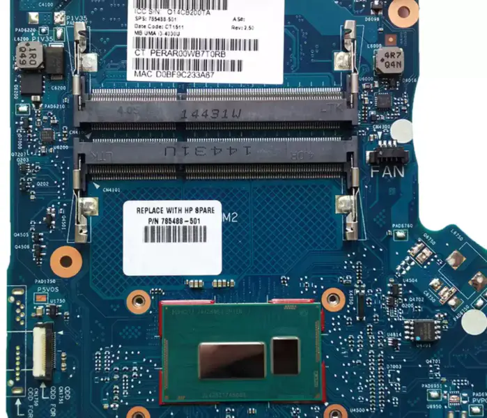Placa-mãe HP 350 G1 G2 785488-501 785488-001