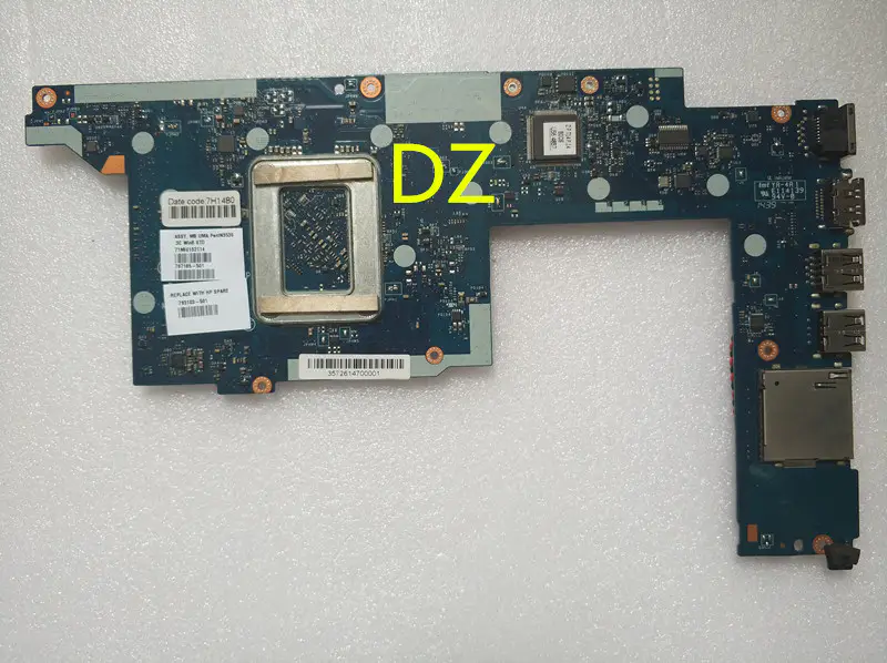 Placa-mãe para computador portátil HP ZPT10 LA-B153P 793103-501 para HP x360 310 G1