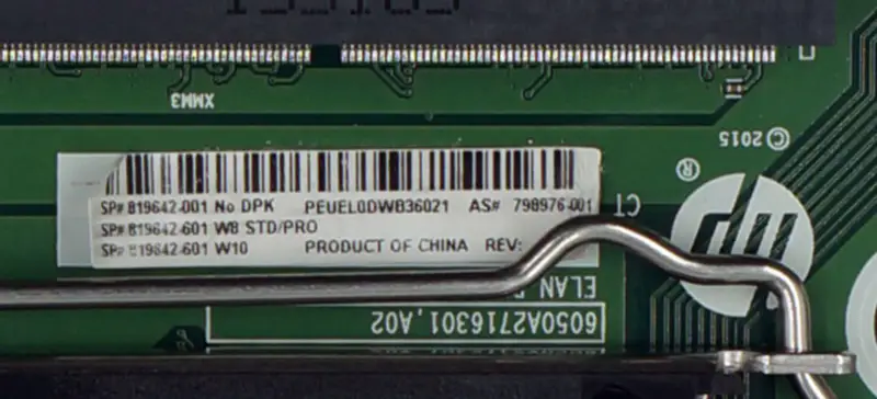 Placa-mãe HP 798976-001 ProOne 600 G2 819642-001